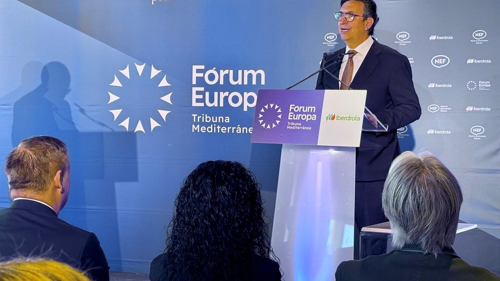 El president de la CEV, Vicente Lafuente, en un esmorzar informatiu de Fòrum Europa Tribuna Mediterrània