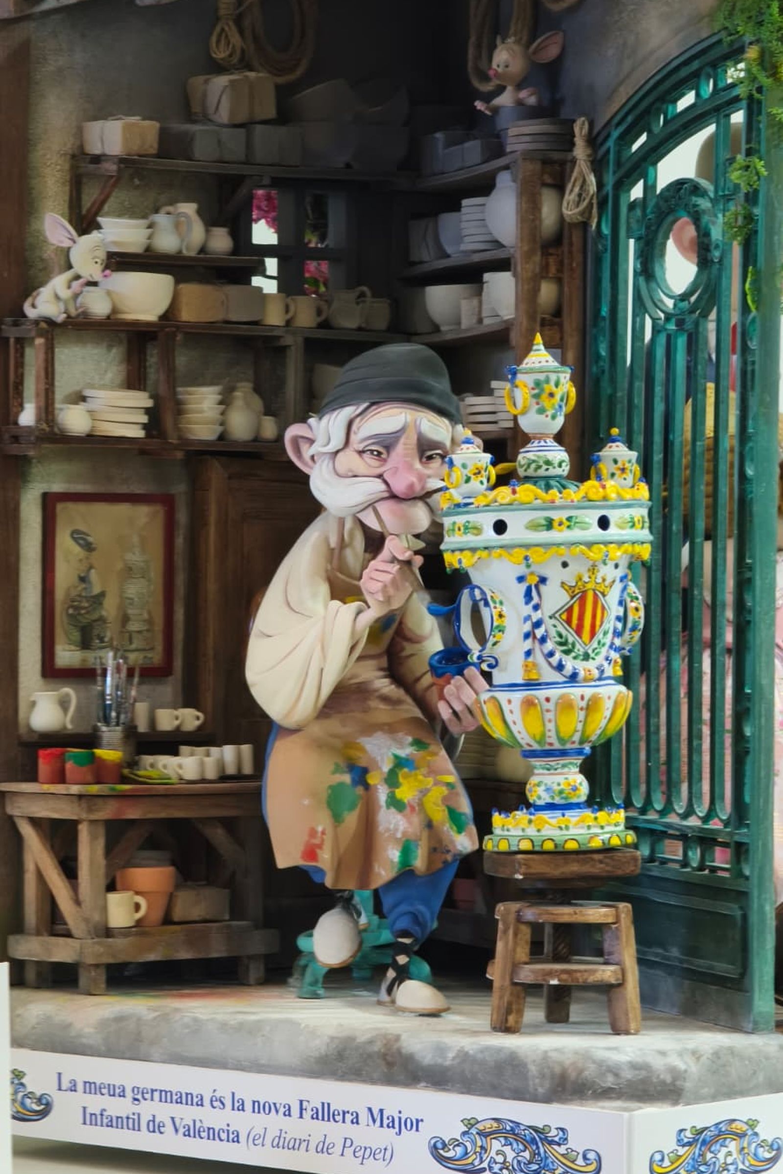 Ninot infantil d'Espartero - Ramón y Cajal