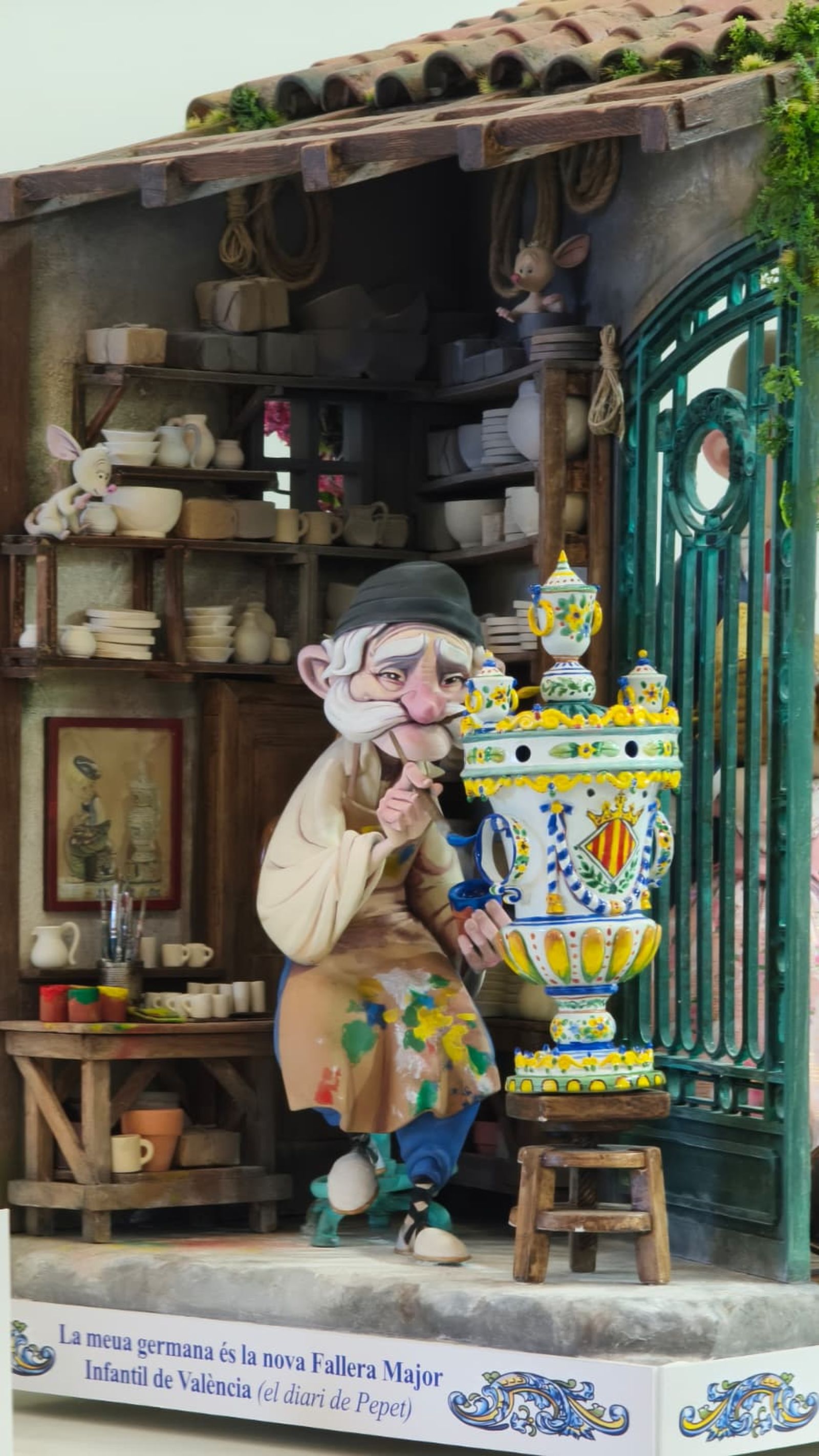 Ninot infantil d'Espartero - Ramón y Cajal