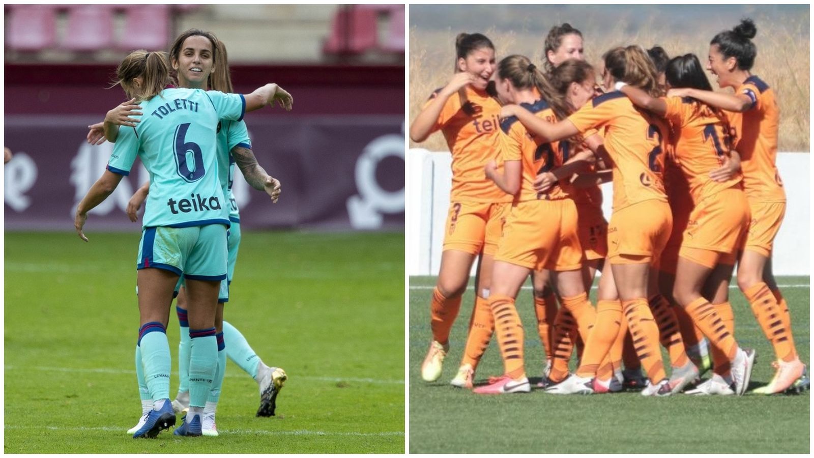 Els equips valencians remunten en el debut en la Primera Iberdrola