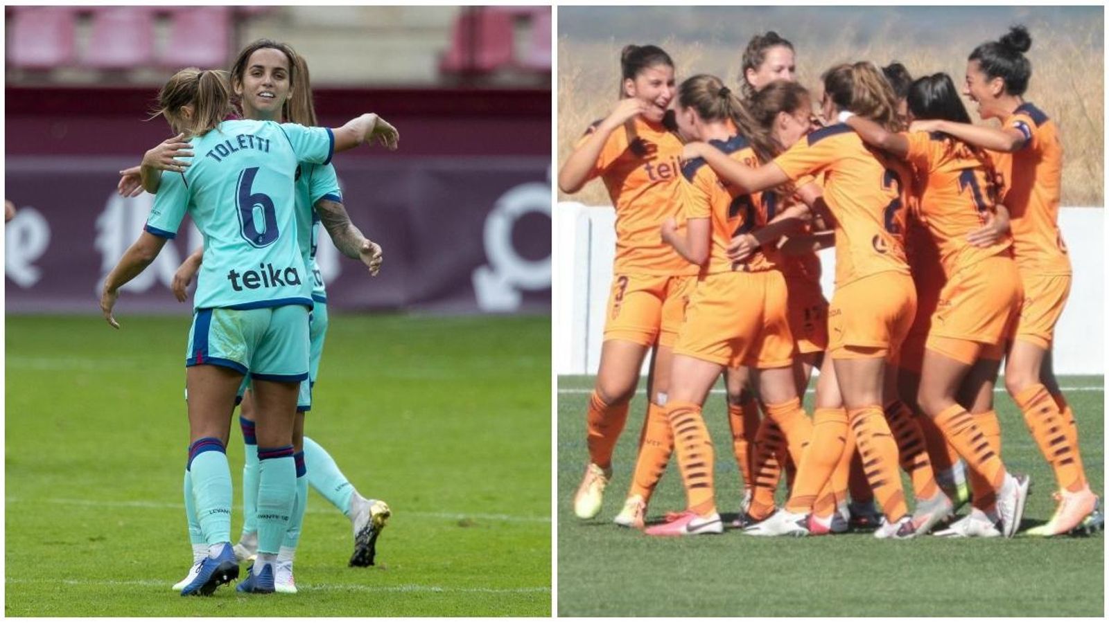 Els equips valencians remunten en el debut en la Primera Iberdrola