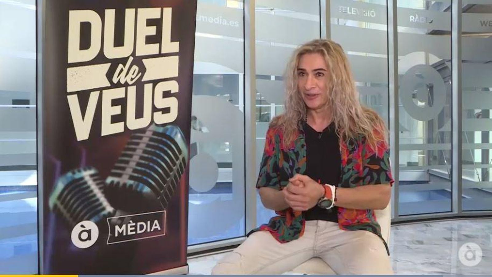 Imatge d'arxiu de Jose de la Vega després de conéixer que havia guanyat la segona edició de Duel de Veus