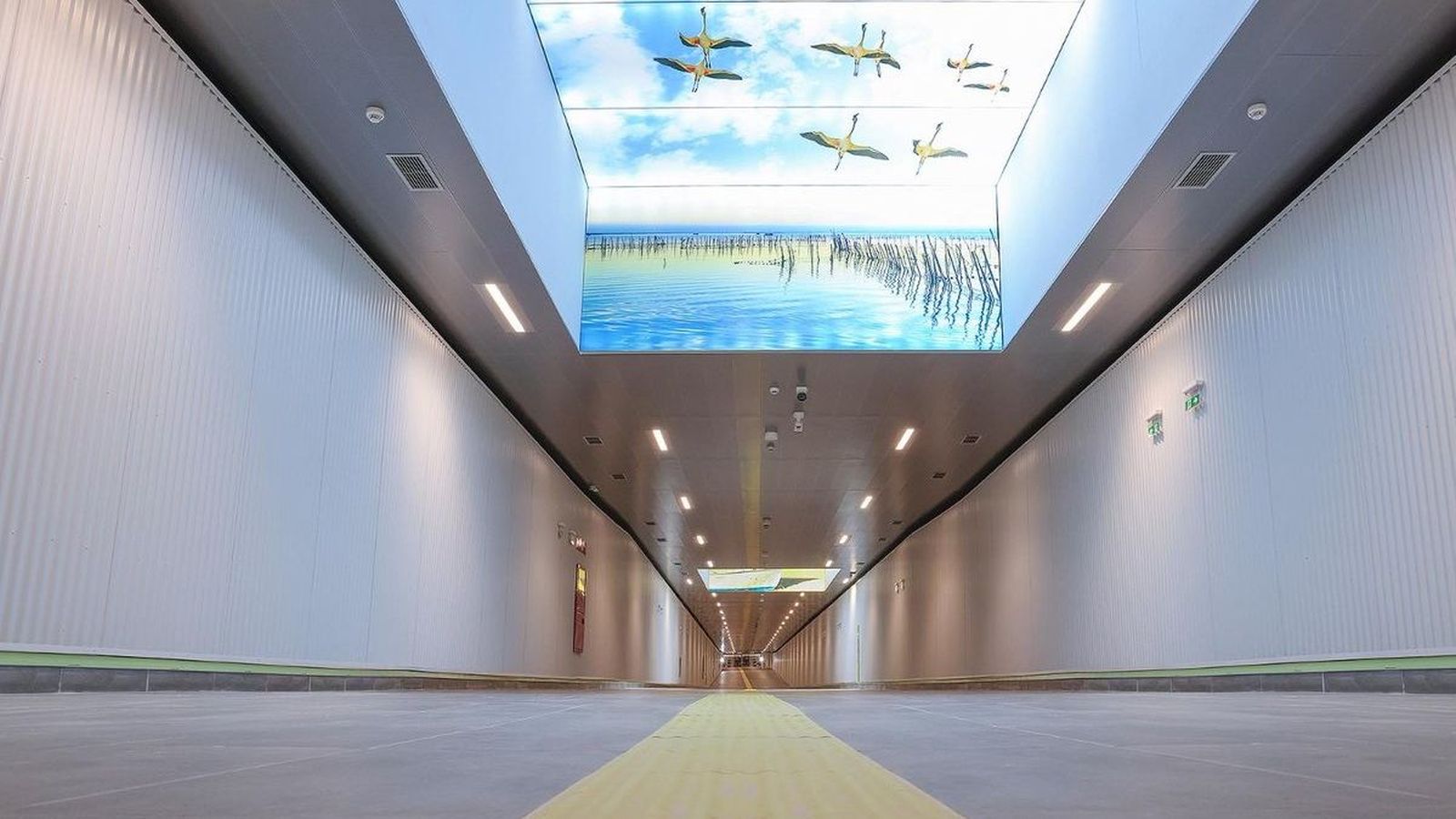 El recorregut té una longitud de 260 metres i discorre paral·lel a l’Estació del Nord