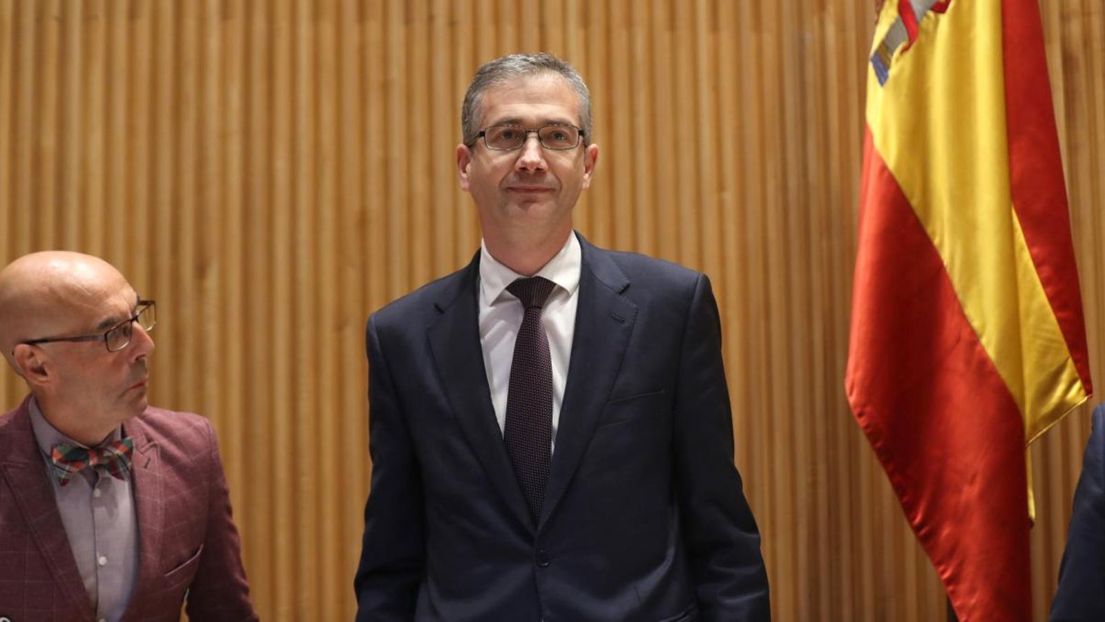 De Cos, en la seua comapreixença al Congrés