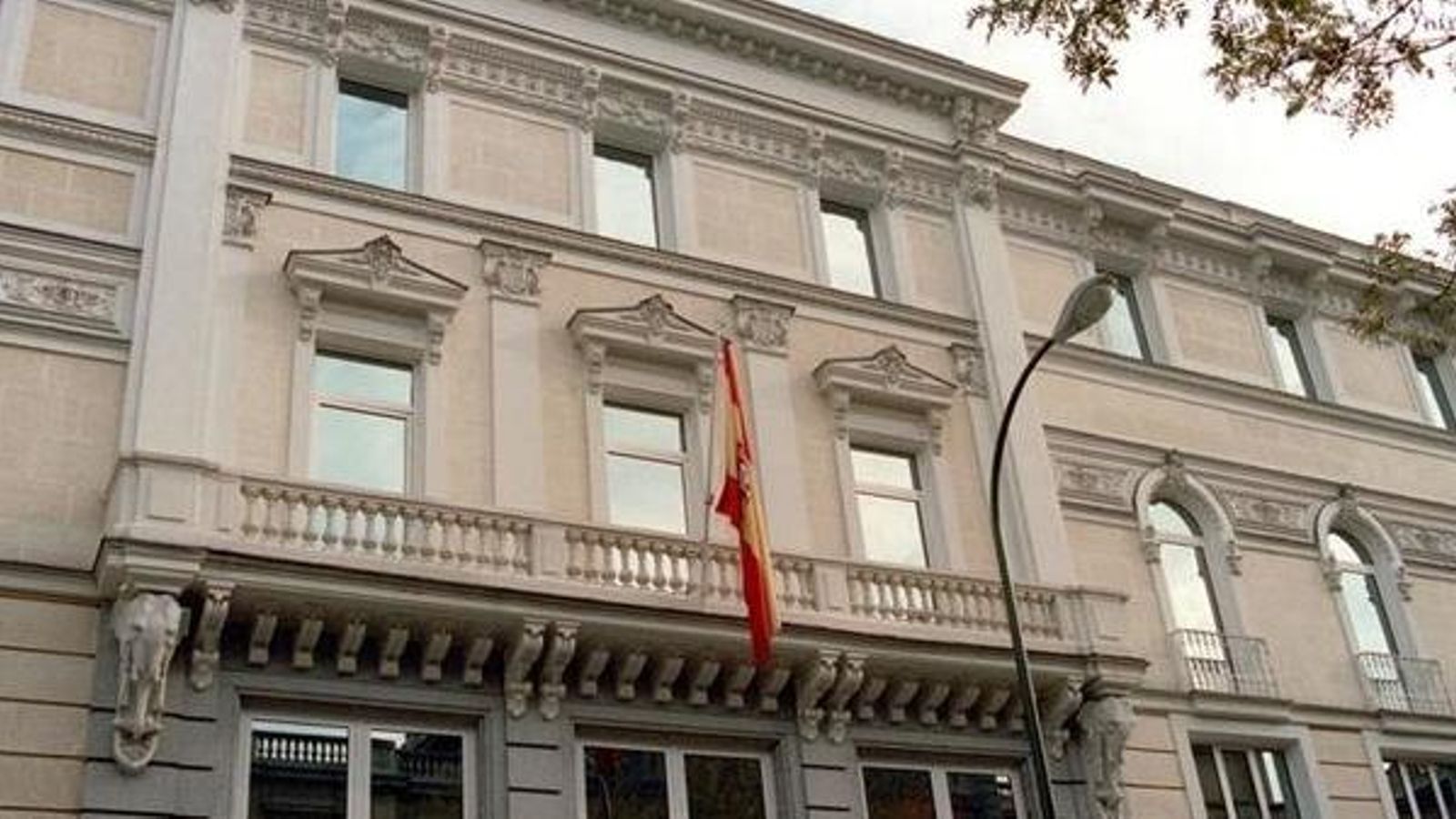 Façana del Consell General del Poder Judicial (CGPJ)
