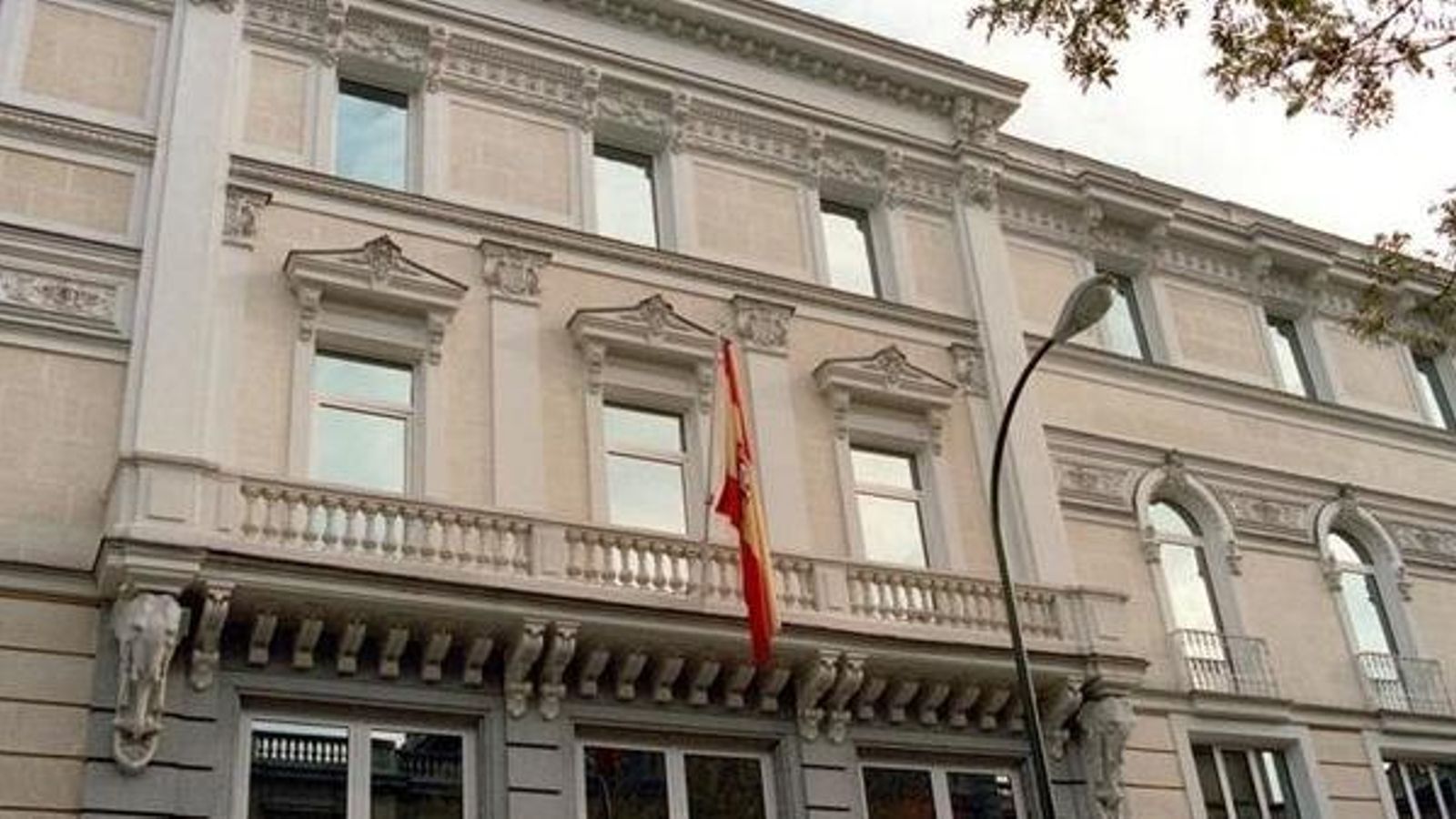 Façana del Consell General del Poder Judicial (CGPJ)