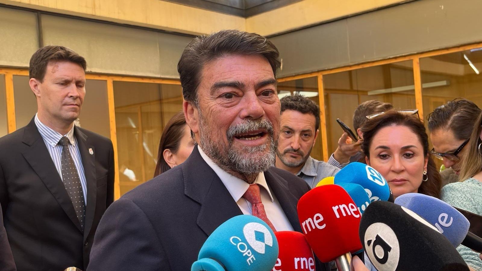 L'alcalde d'Alacant, Luis Barcala