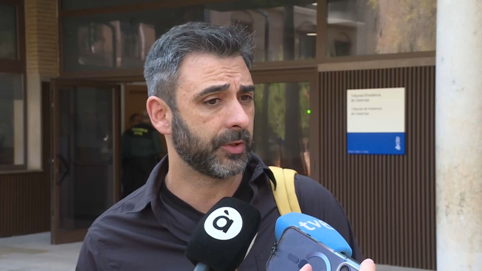 Ivan Esteve, excap d'Informatius a À Punt, este dimecres als jutjats de Catarroja