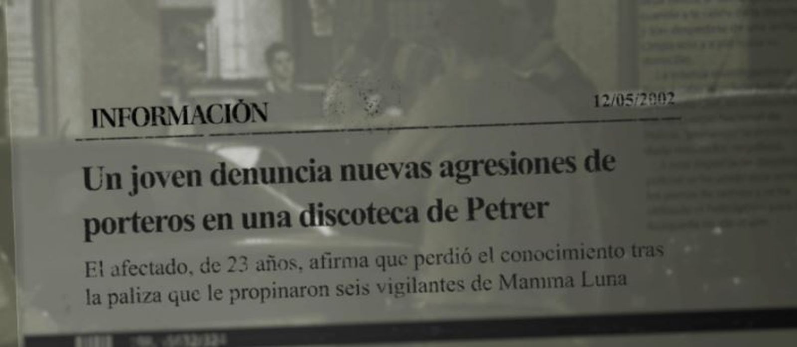 Imatge d'una de les informacions aparegudes en la premsa