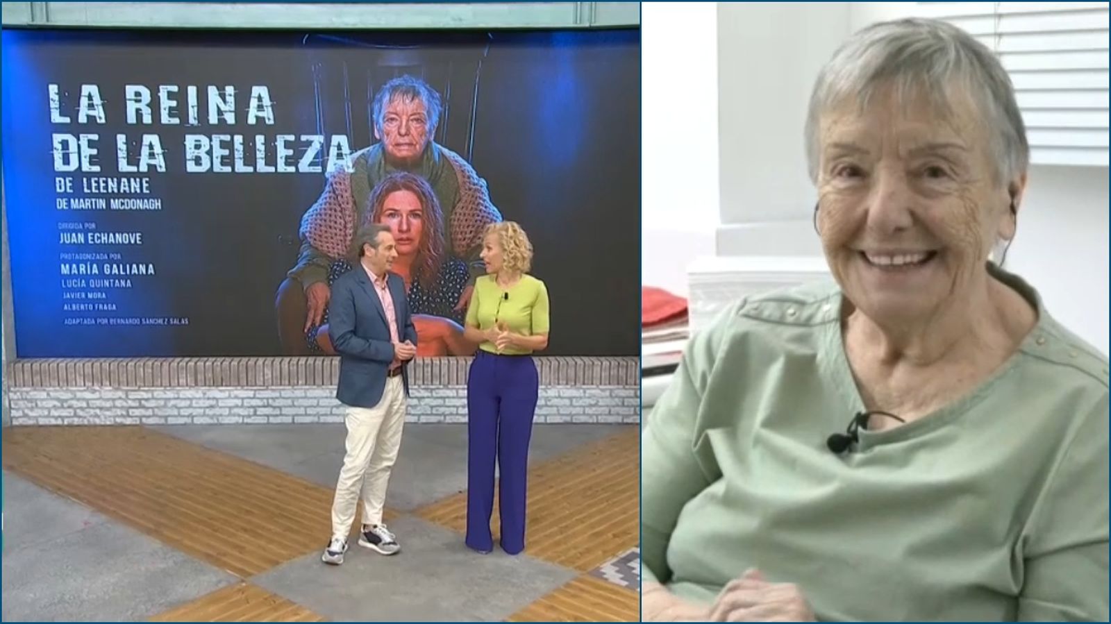 María Galiana protagonitza 'La reina de la belleza de Leenane' al teatre Talia de València