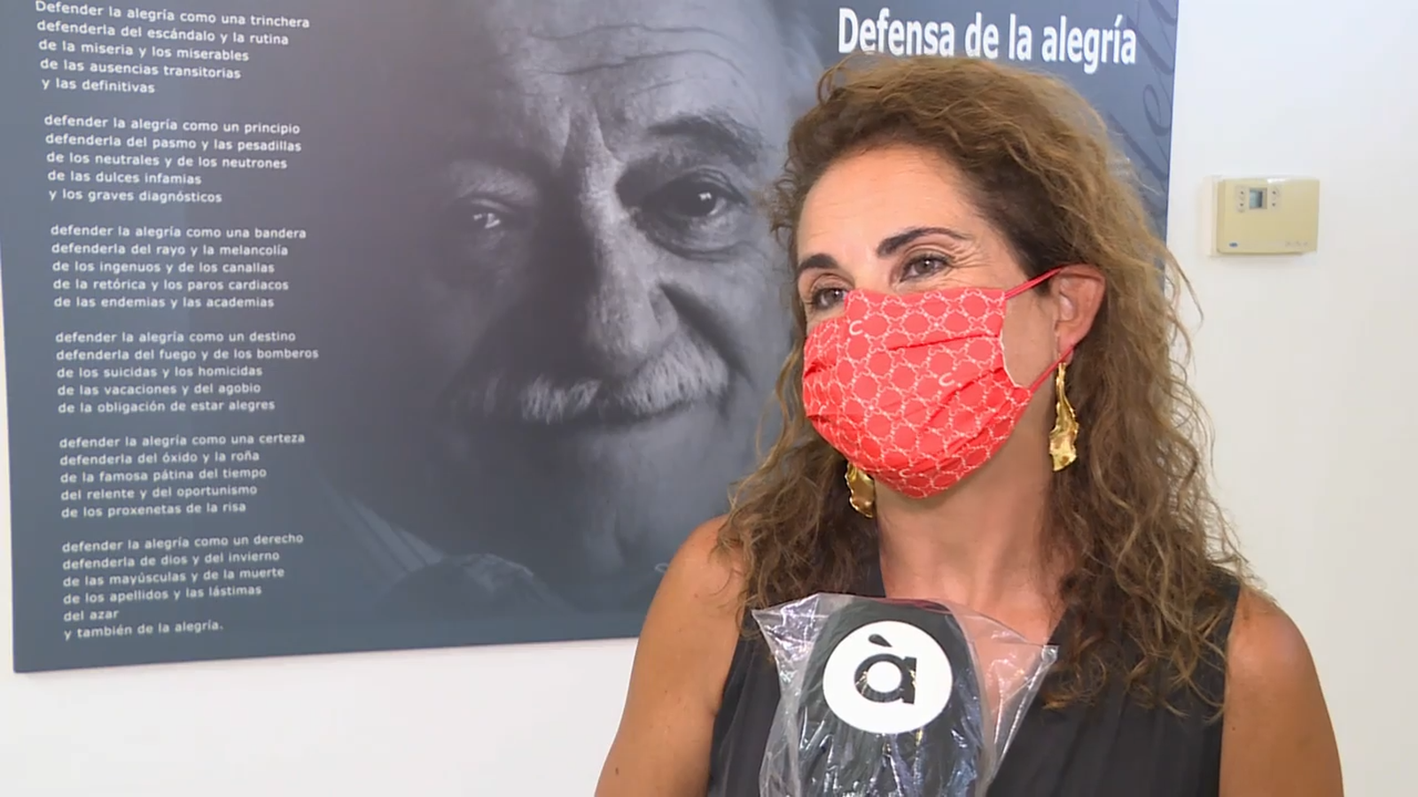 Una imatge d'arxiu de la celebració del centenari del naixement de Mario Benedetti, a la UA