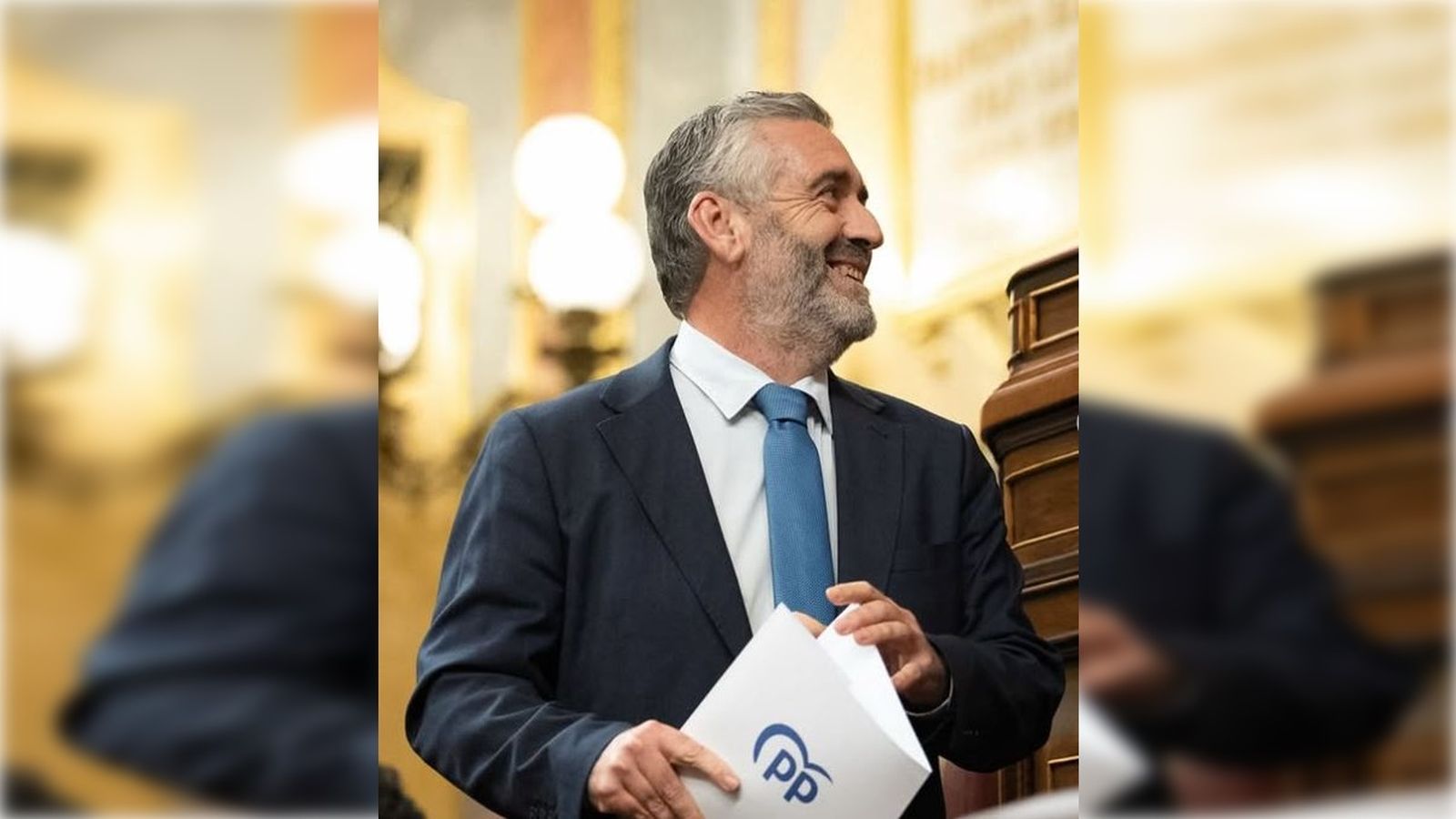 El diputat del PP per València Carlos Gil, en una imatge del Congrés