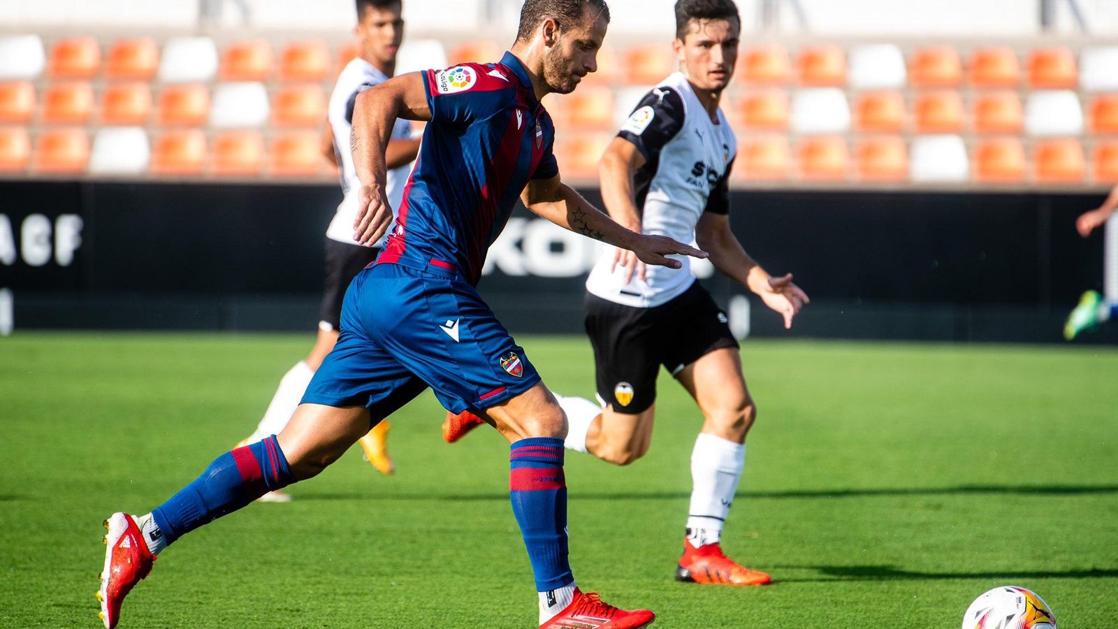 Soldado s'ha enfrontat per primera vegada al València com a jugador granota