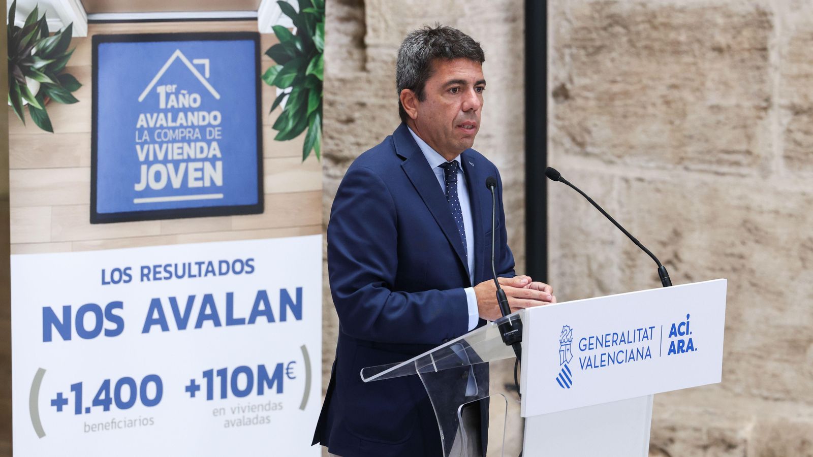 Mazón intervé en la presentació del balanç del programa de garanties de l'IVF, este dijous Mazón intervé en la presentació del balanç del programa de garanties de l'IVF, este dijous