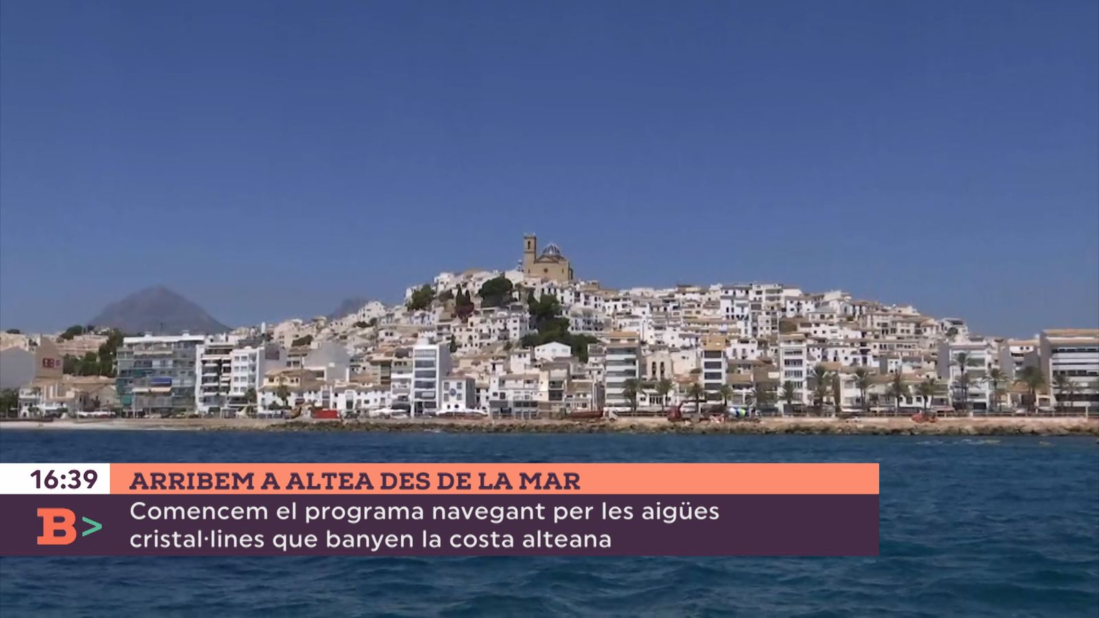 01.07.2021 | Arribem a Altea des de la mar