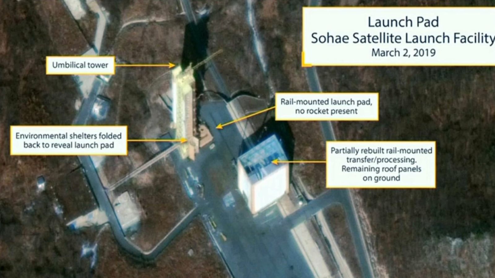 VÍDEO | Corea del Nord està reconstruint una base per al llançament de míssils