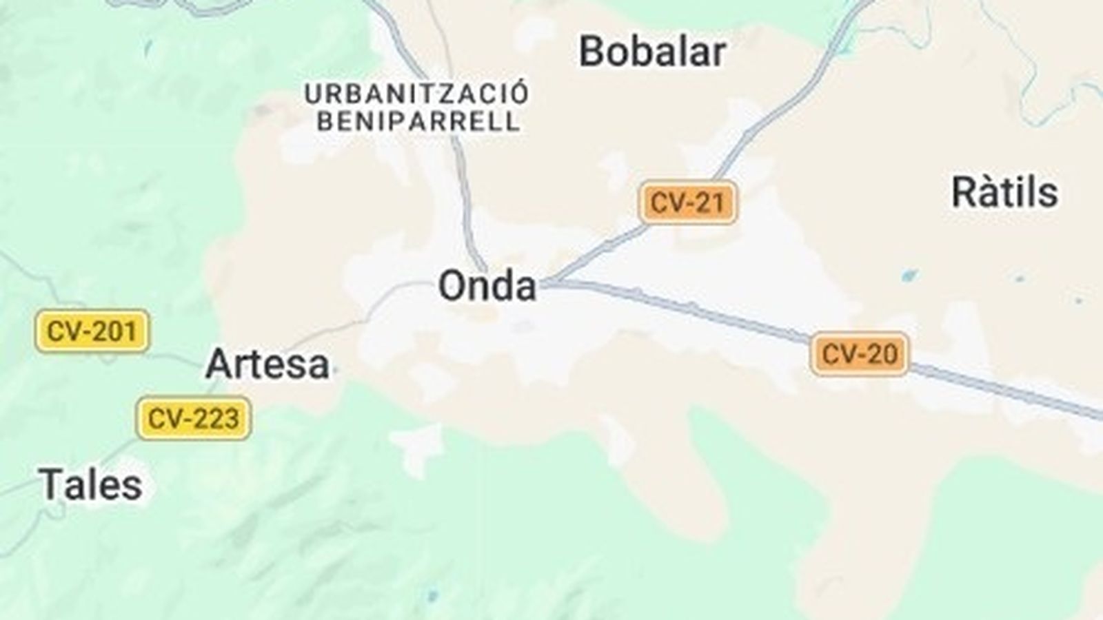 Detingut un home a Onda per amenaçar una parella