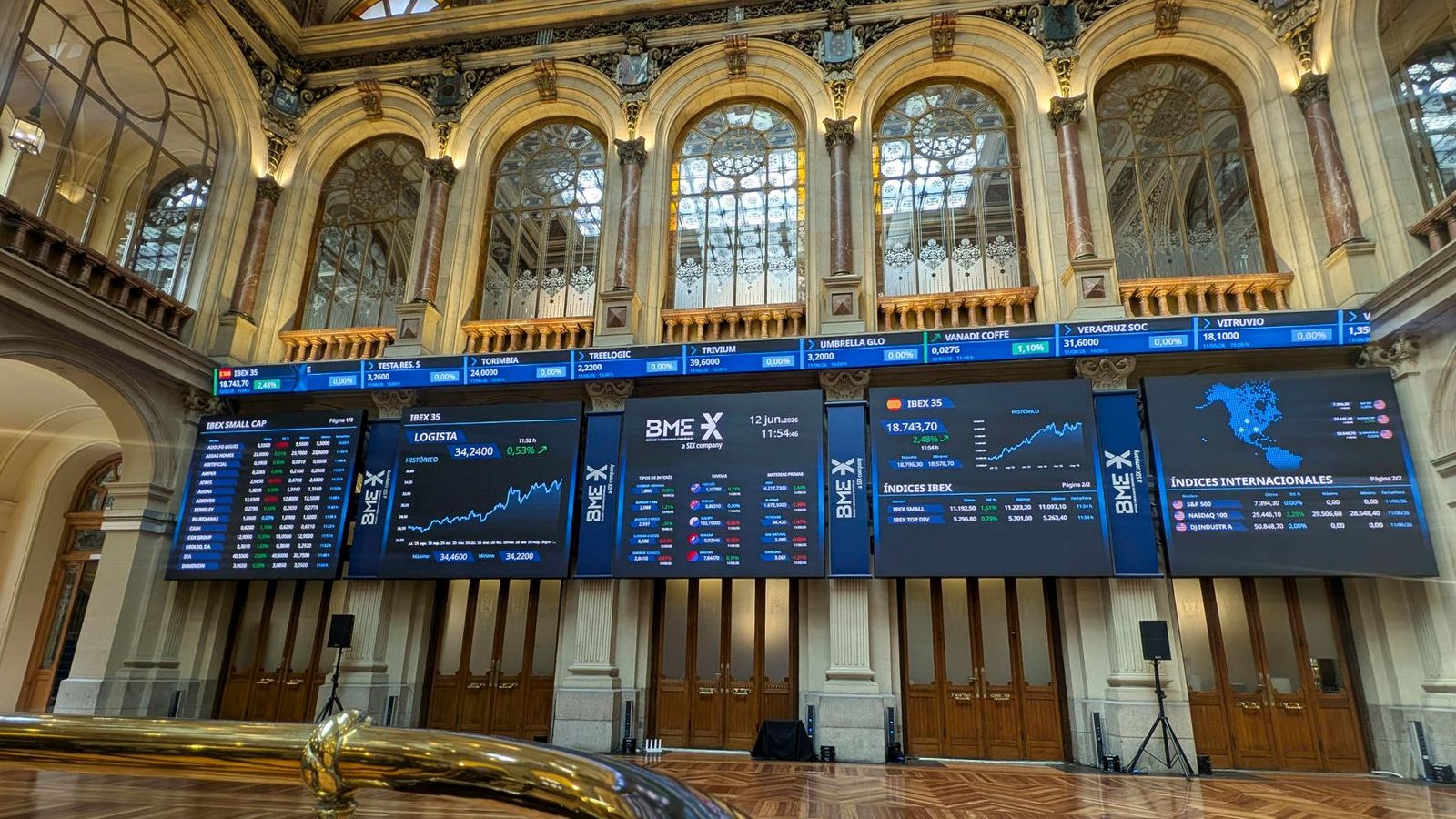 Seu de la borsa espanyola a Madrid (arxiu)