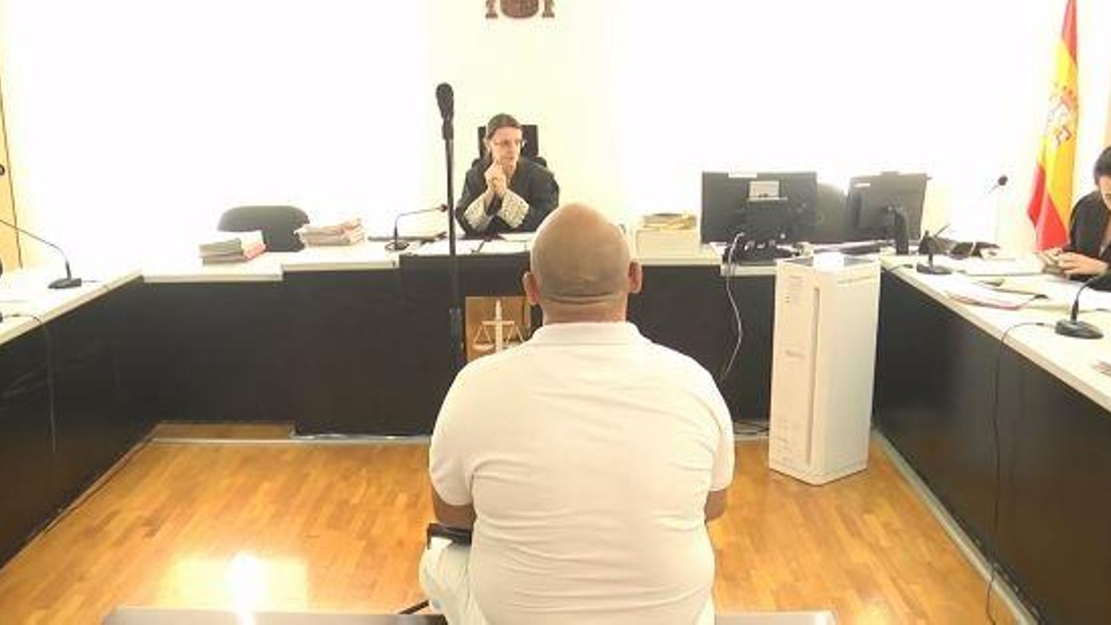 L'infermer, durant el juí, aquest dilluns