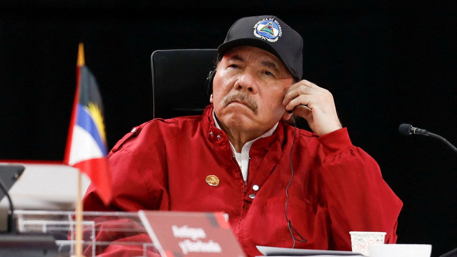 Daniel Ortega, president de Nicaragua, en una imatge d'arxiu