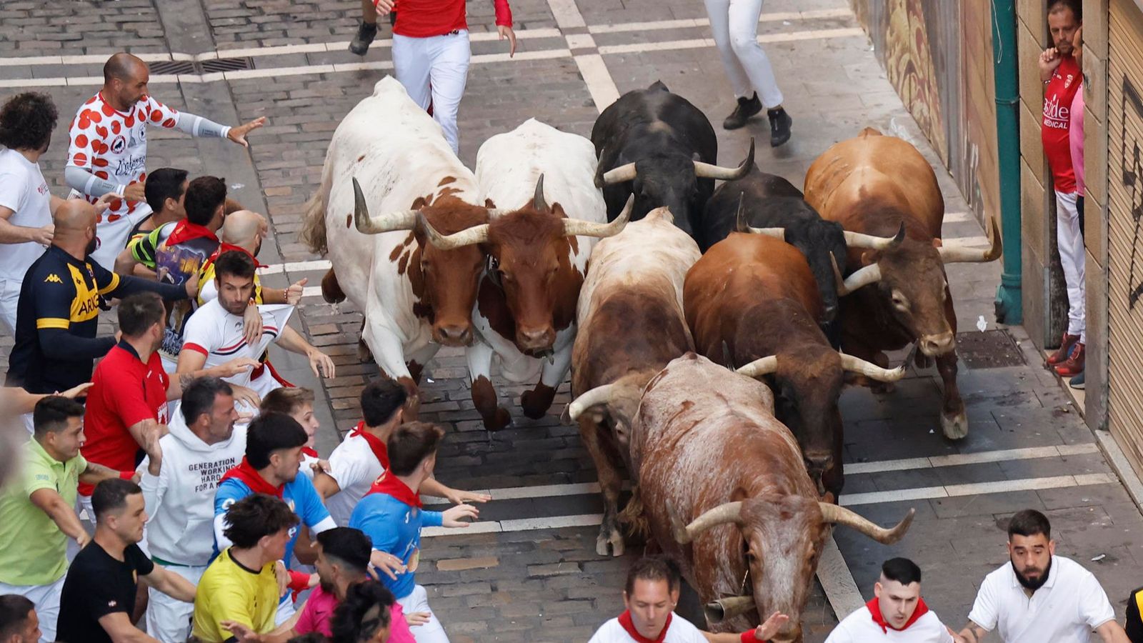 Quart encierro els Sanfermines
