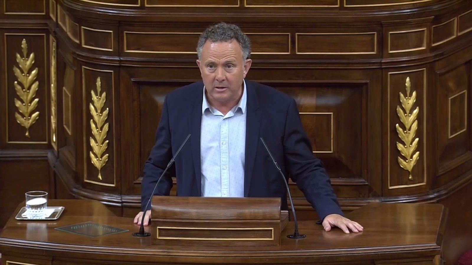 Intervenció d'Enric Bataller al Congrés dels Diputats l'any 2019