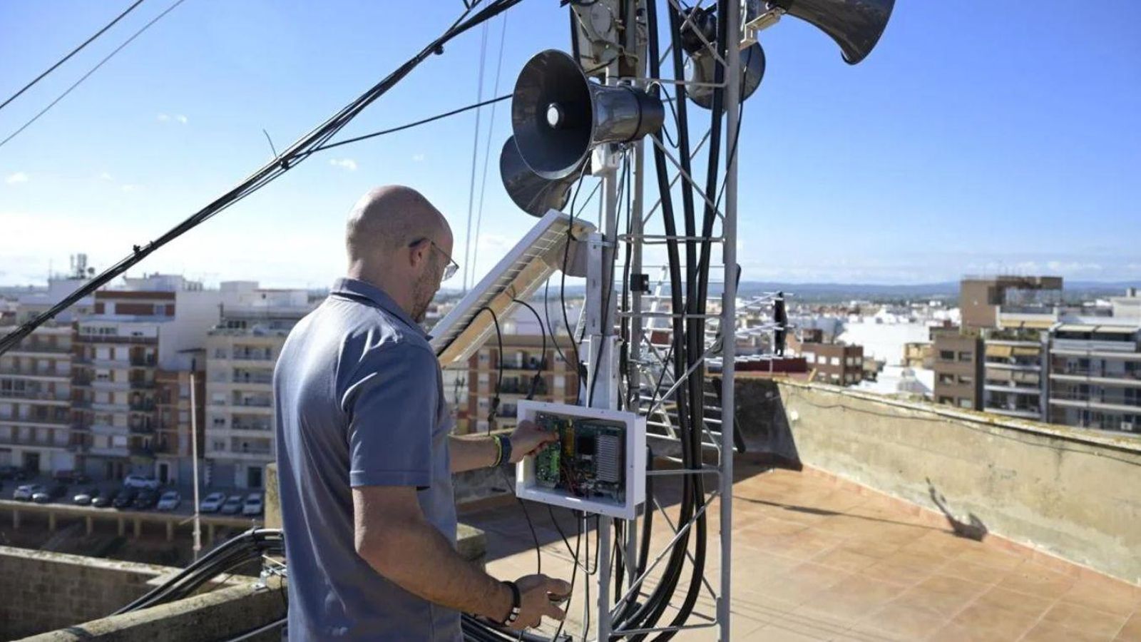 Esta setmana s’ha fet una primera prova tècnica per a garantir una cobertura òptim