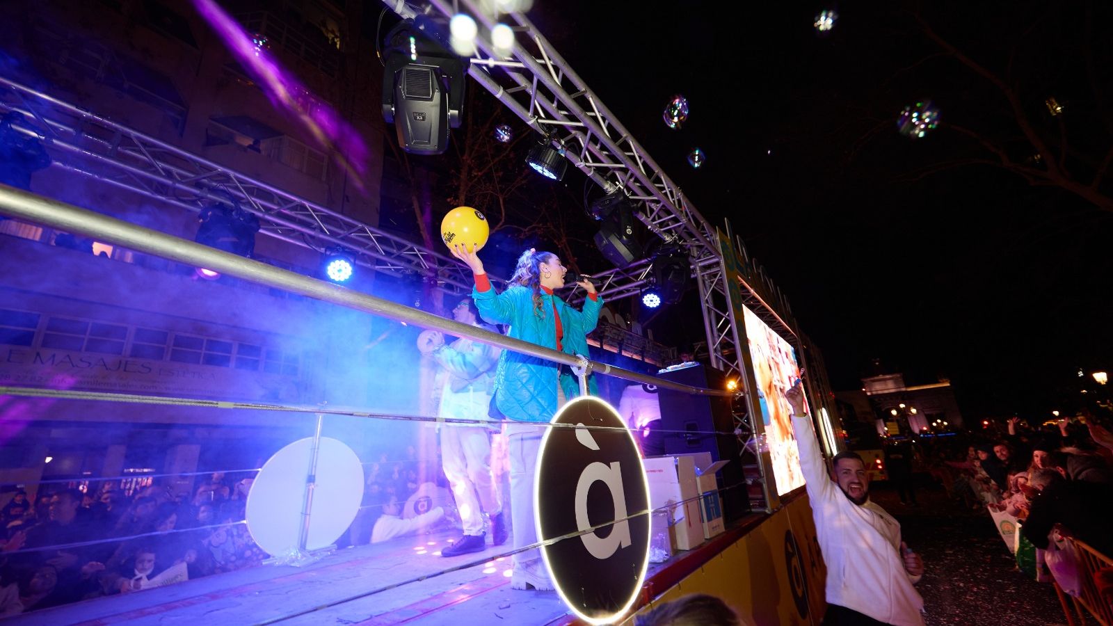 La Colla a la cavalcada de Reis de València de 2024