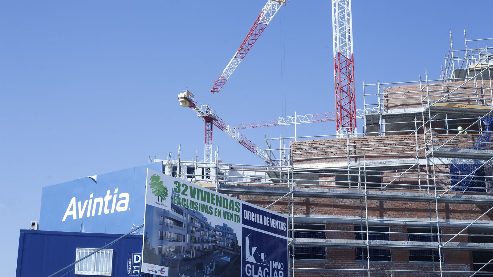 Pisos en construcció, en una imatge d'arxiu