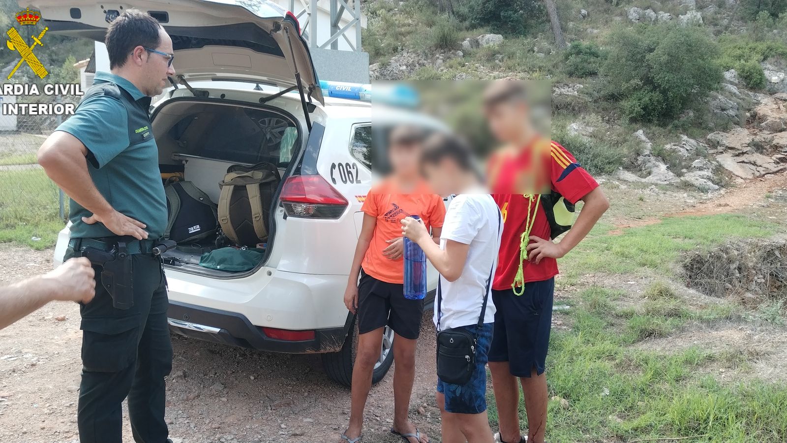 Menors perduts en el paratge de la Creu de Genovés