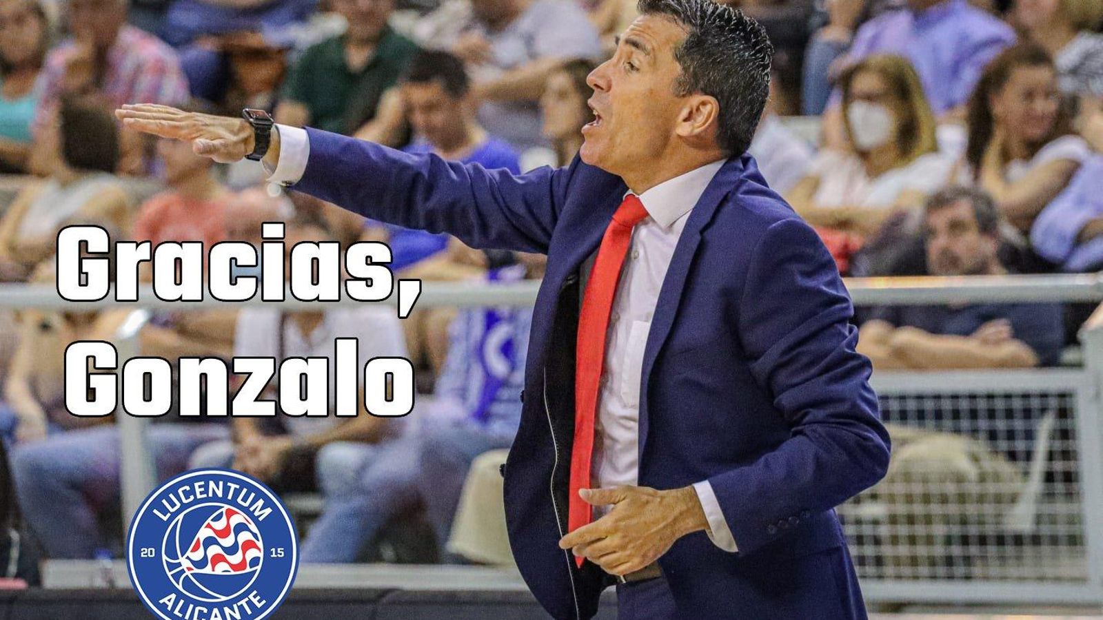 Amb aquesta imatge, l'HLA Alacant ha agraït el treball de García de Vitoria