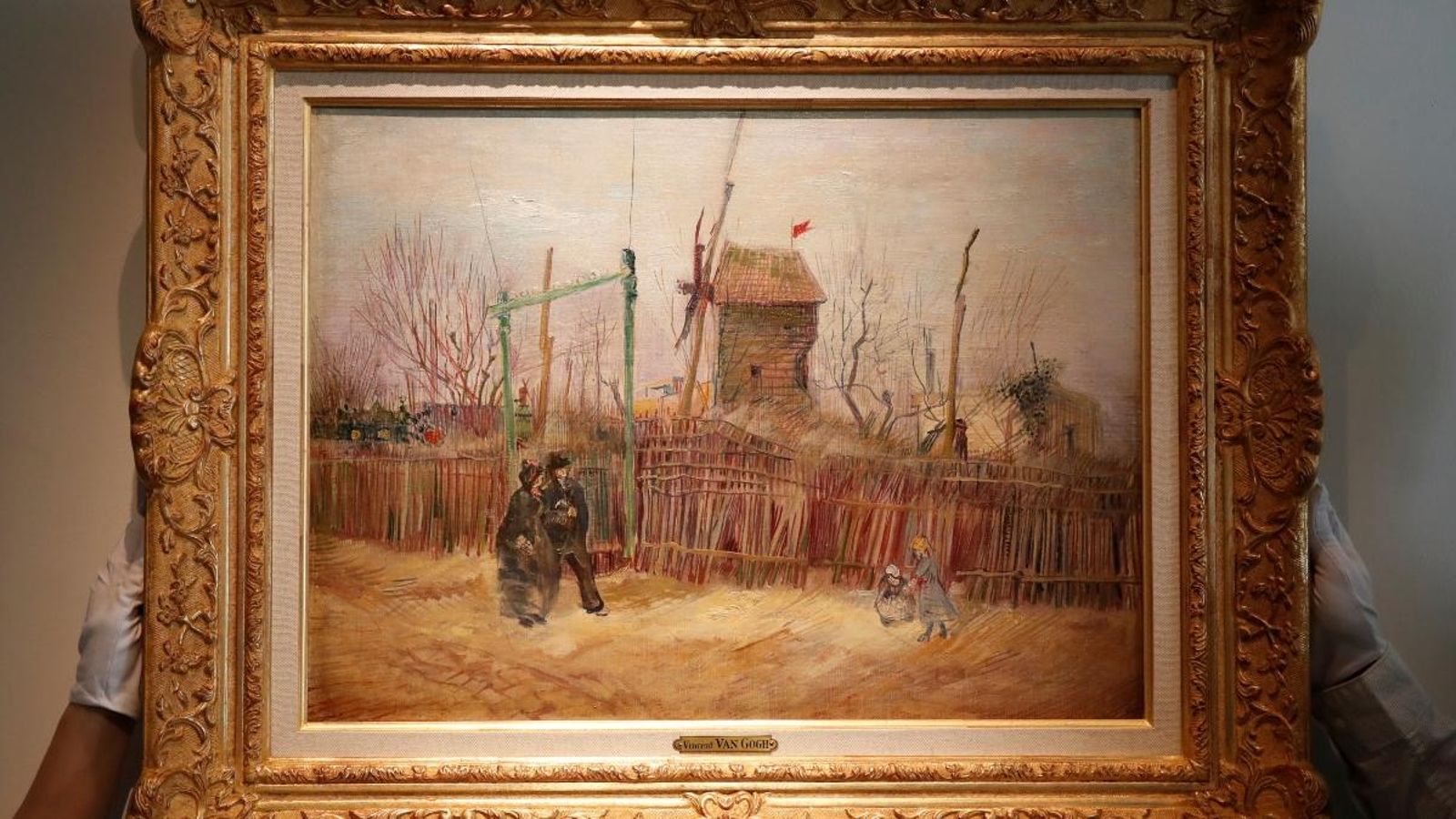 L'obra 'Escena de carrer en Montmartre' de Vincent Van Gogh