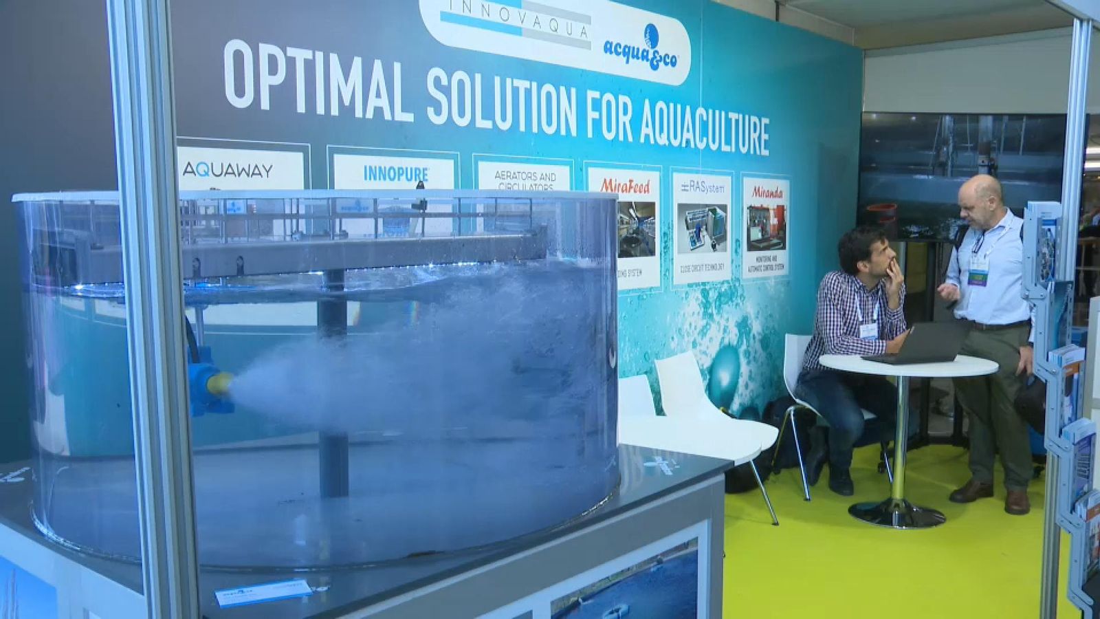 Entre les innovacions més recents de l’Institut d’Aqüicultura de la Torre de la Sal destaca un sistema capaç d’oferir l’oxigenació d'aigua a la carta