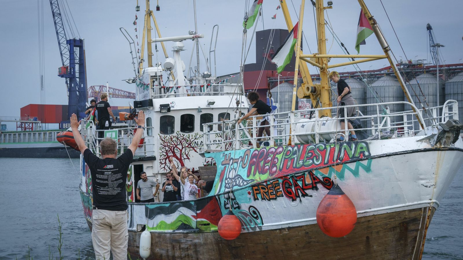 Vaixell Handala de la Flotilla de la Llibertat