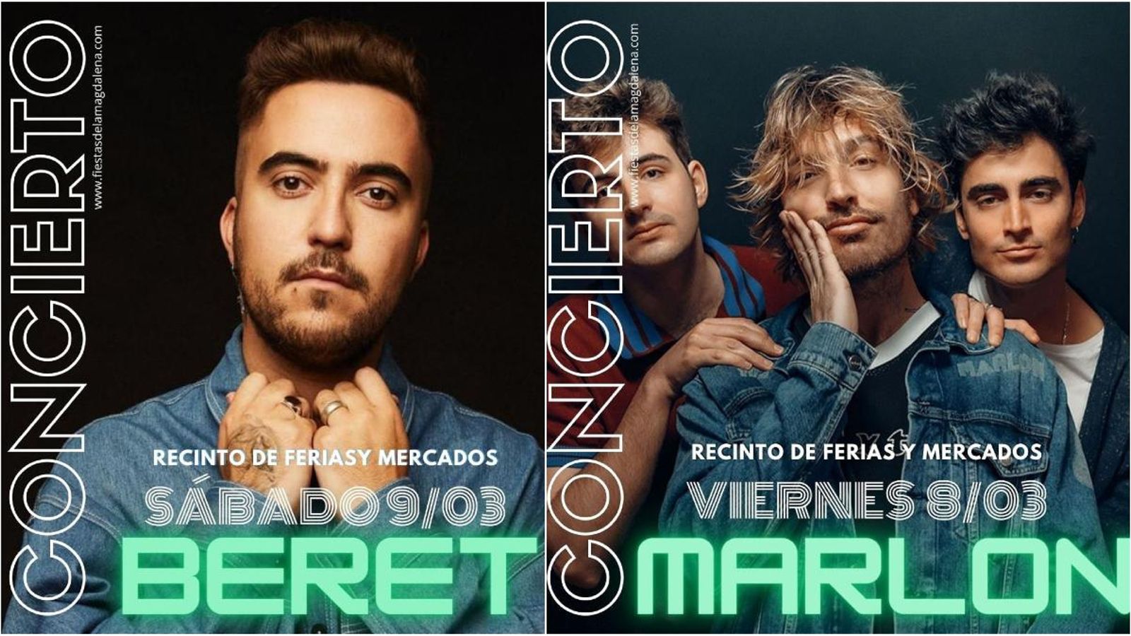 Cartell dels concerts de Magdalena