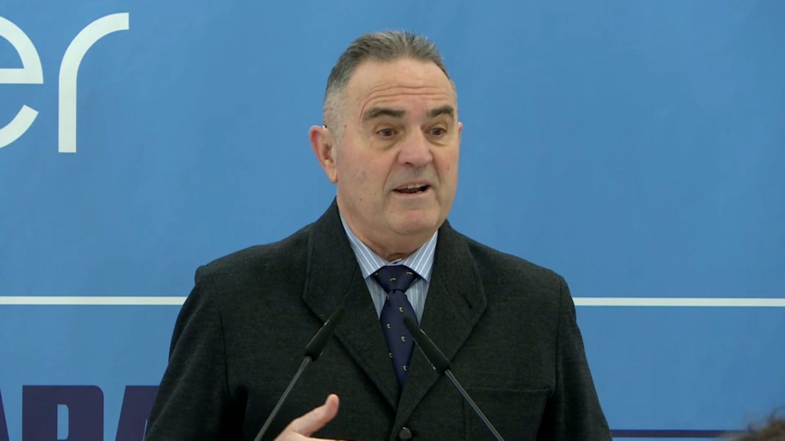 El vicepresident segon i conseller per a la Recuperació Econòmica i Social, Francisco José Gan Pampols