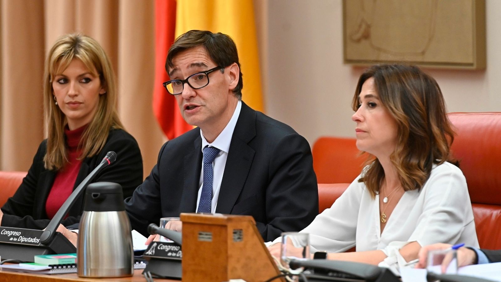 Salvador Illa ha comparegut en la Comissió de Sanitat i Consum del Congrés