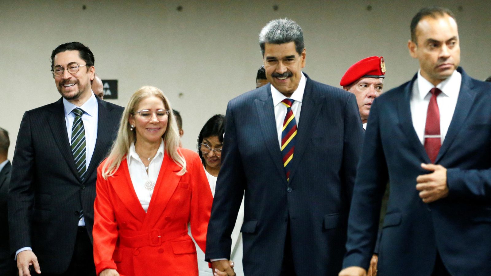 Maduro entra en el Tribunal Suprem a Caracas, la setmana passada