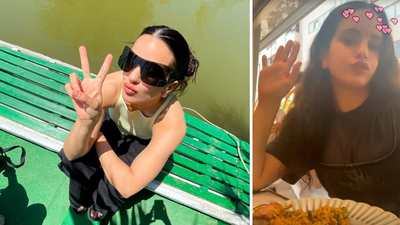 Les imatges del diumenge de Rosalía a València: Albufera i paella de Quique Dacosta