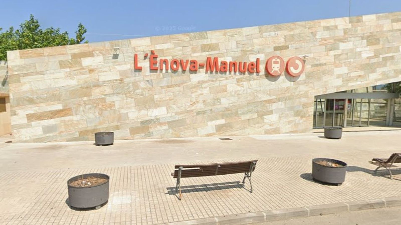 Imatge d'arxiu de l'estació L'Ènova-Manuel