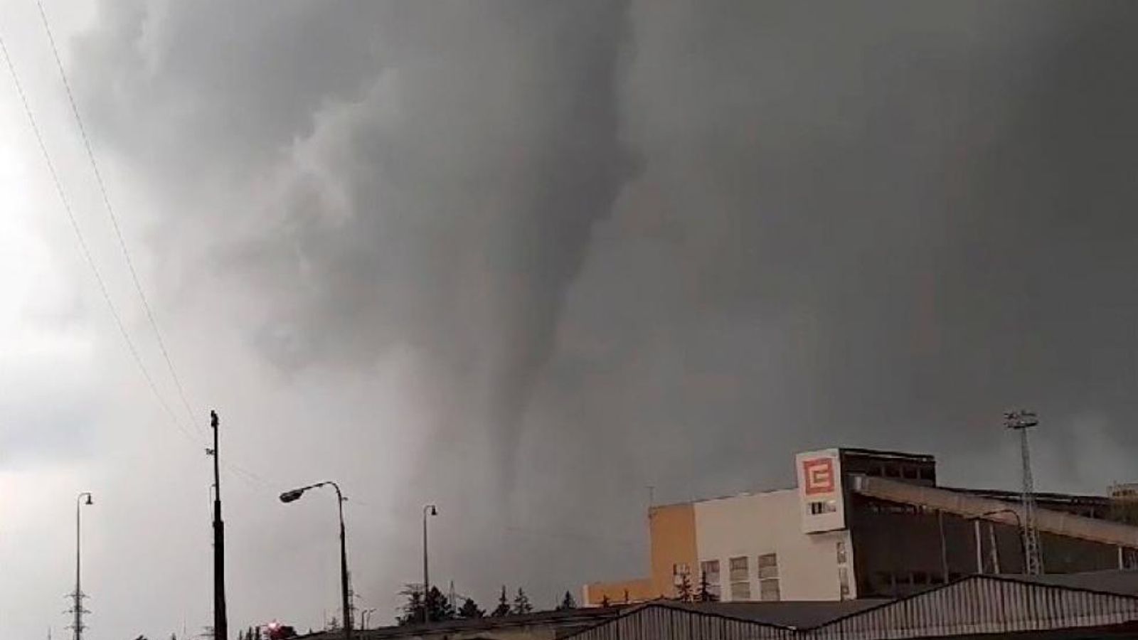 Tornado originat al sud de la República Txeca