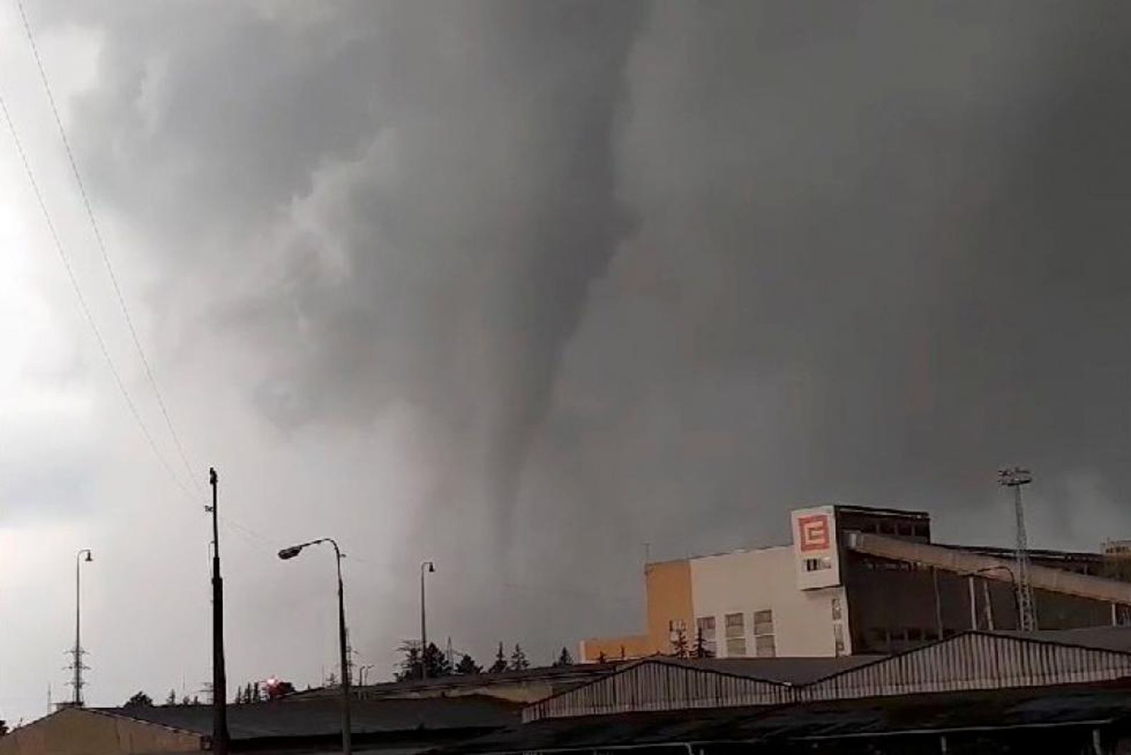 Tornado originat al sud de la República Txeca