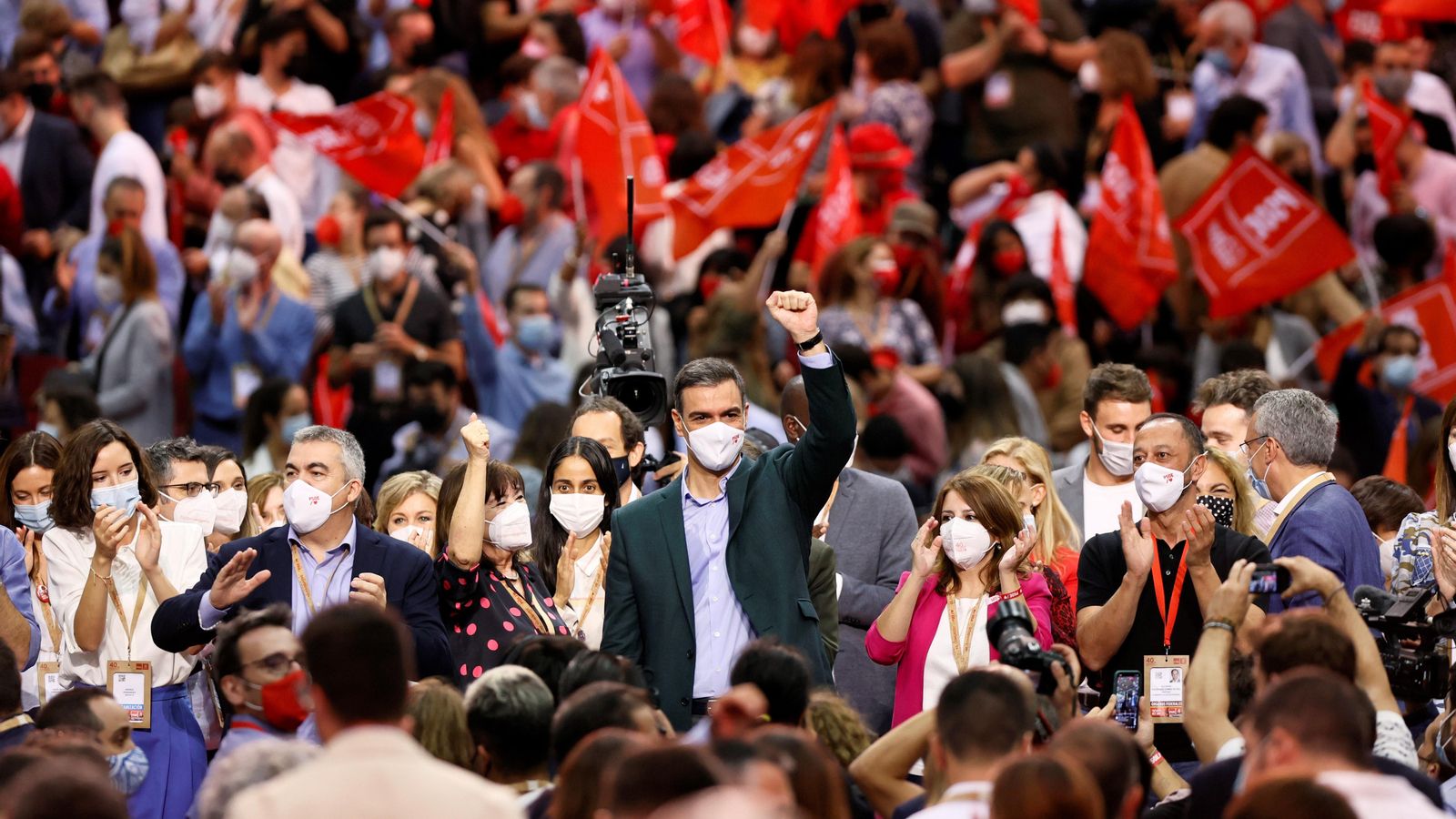 El secretari general del PSOE, Pedro Sánchez, en l'última jornada del 40 Congrés Federal