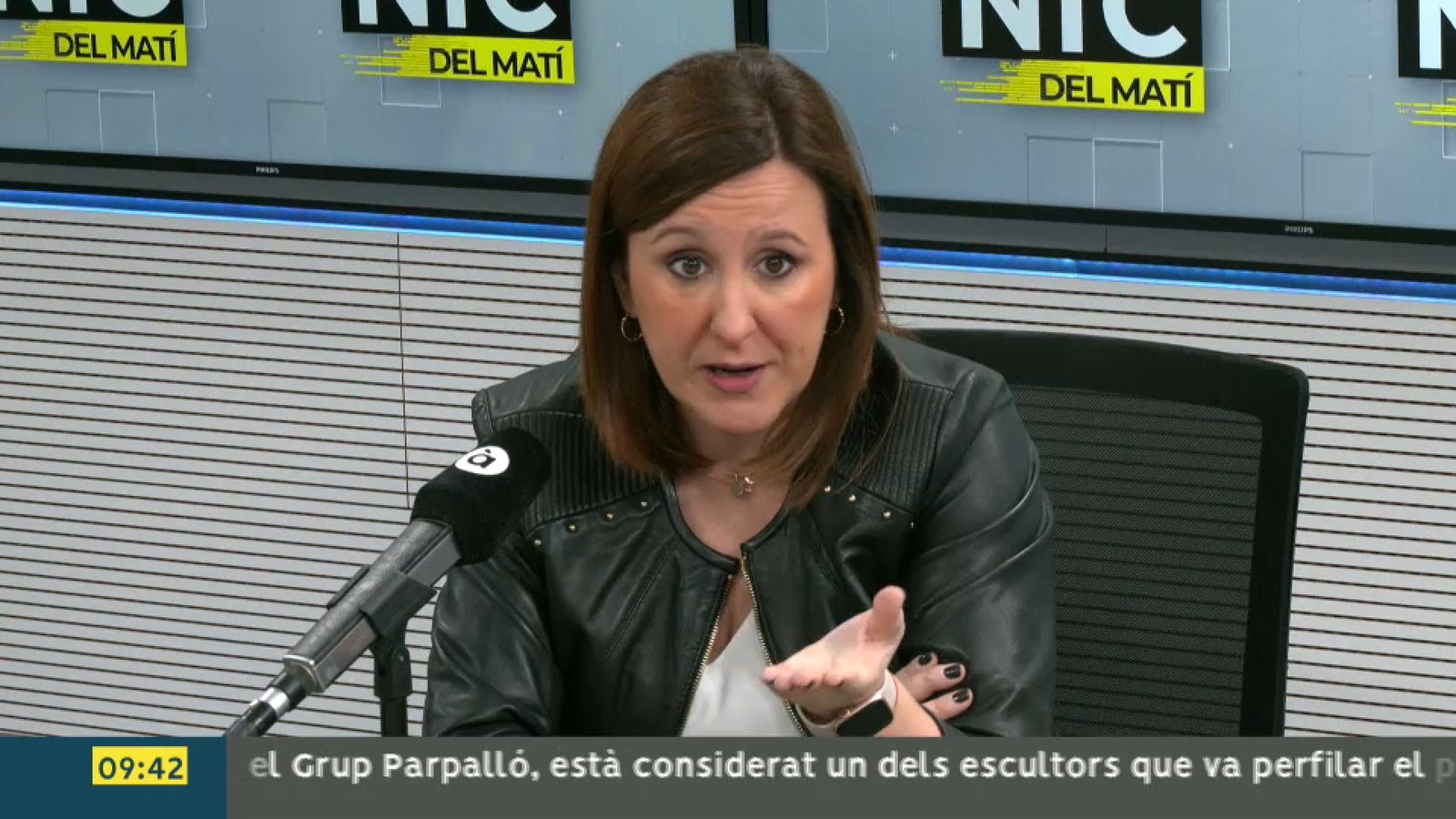 Catalá, entrevistada aquest dilluns en 'Les notícies del matí'