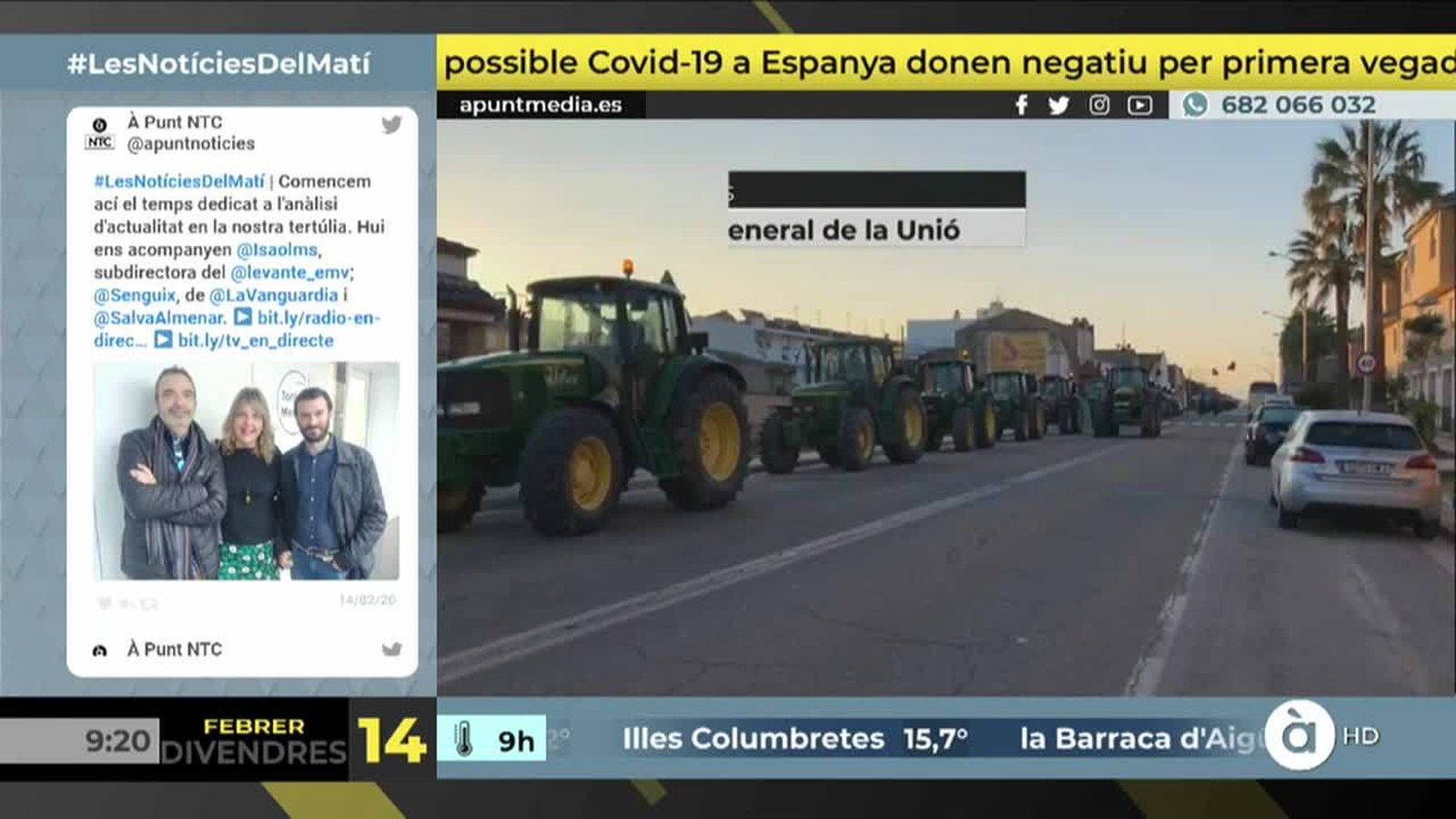 14.02.2020 | NM Entrevistes a Carles Peris i Cristóbal Aguado