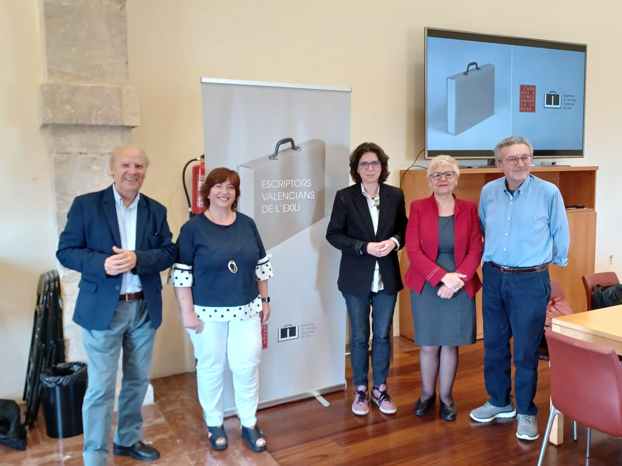 Presentació del cicle "Escriptors de l'Any 2023. Valencians de l'Exili"