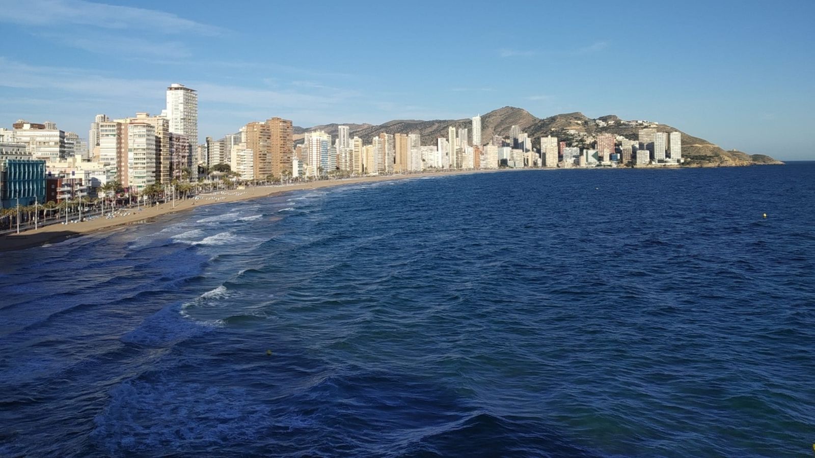 Imatge d'arxiu de la costa de Benidorm