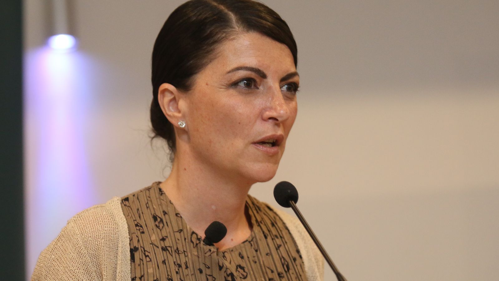 La candidata de Vox a la Junta d'Andalusia Macarena Olona