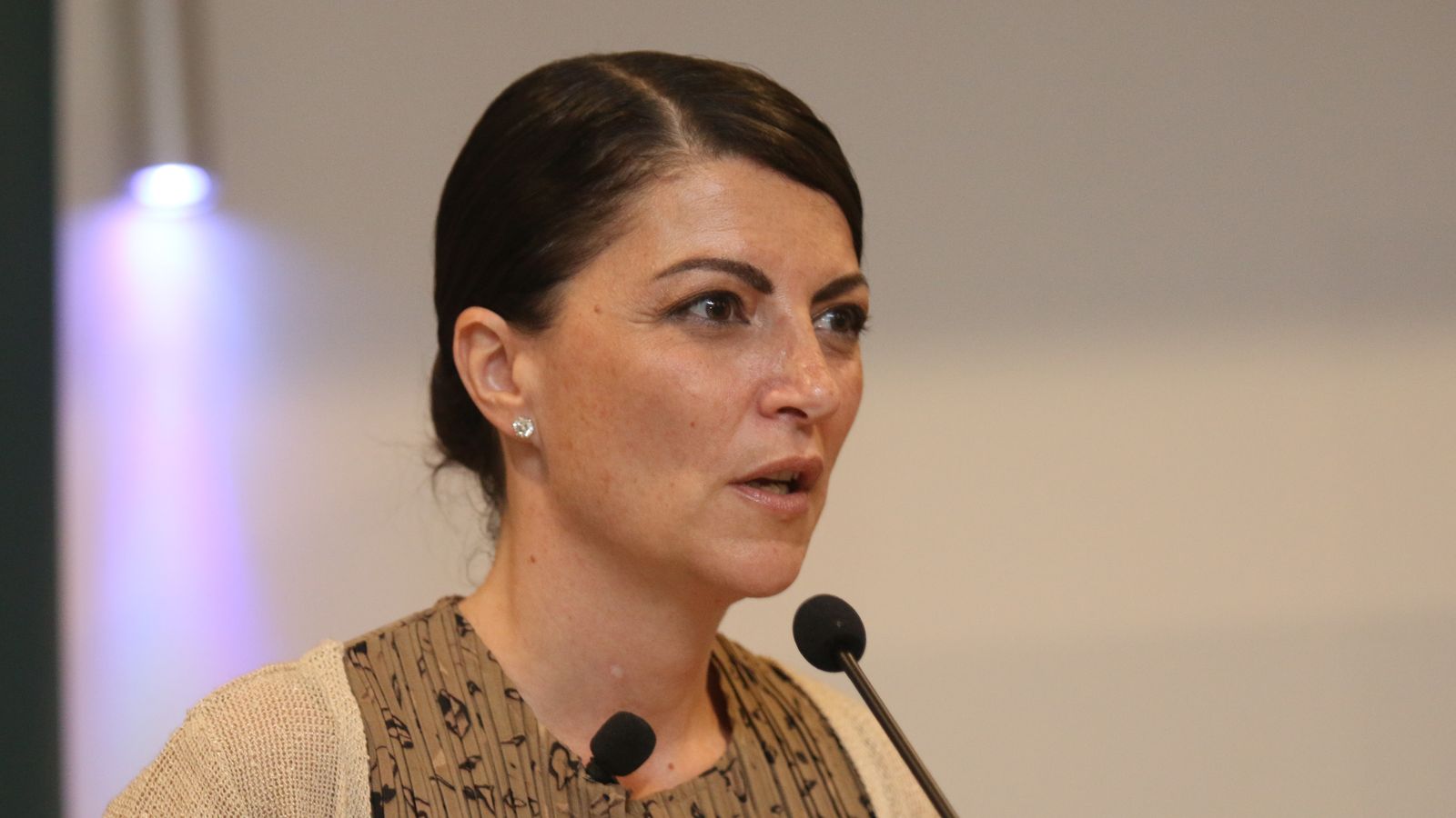 La candidata de Vox a la Junta d'Andalusia Macarena Olona