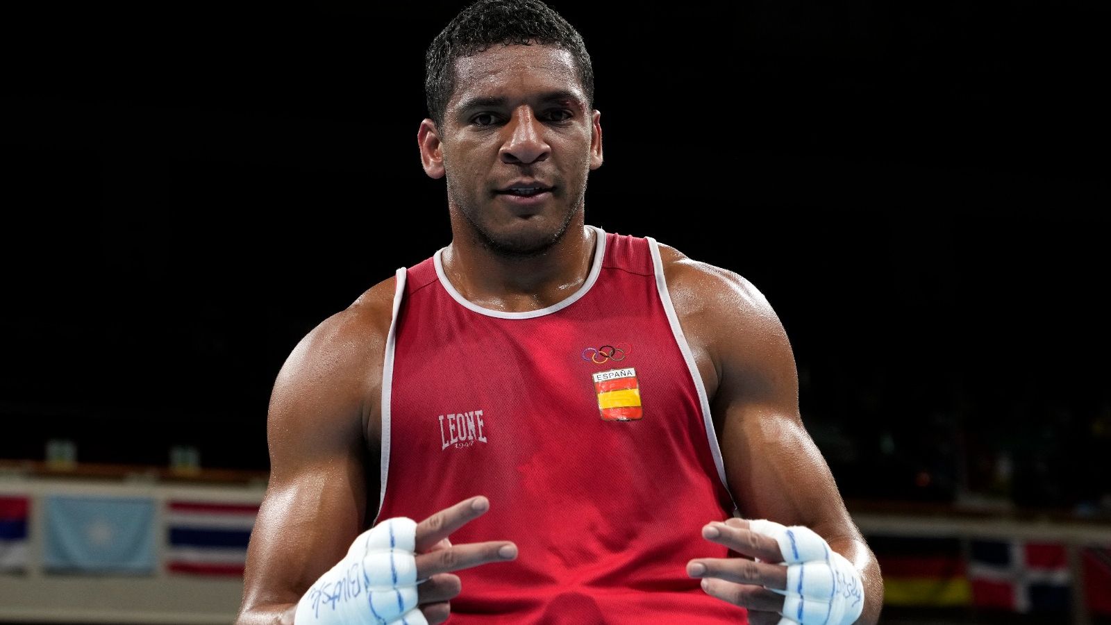 Enmanuel Pla, durant el Mundial a